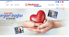Desktop Screenshot of akdamarhospital.com